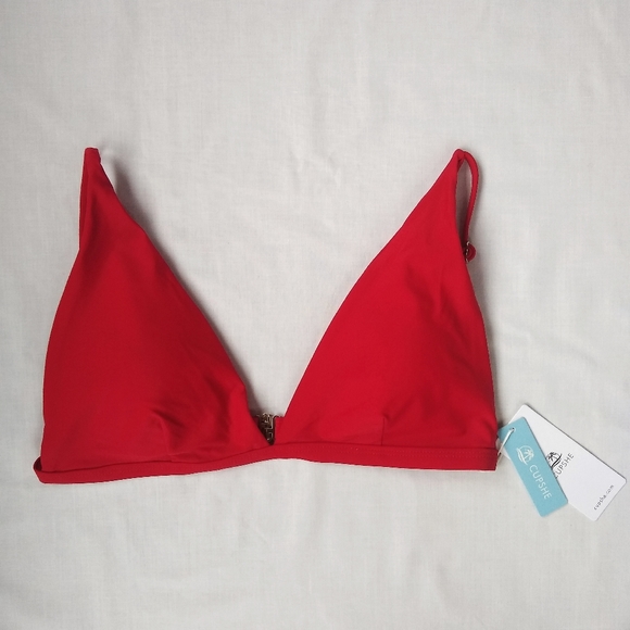 Cupshe Other - Cupshe▪️Red Triangle Bikini Top